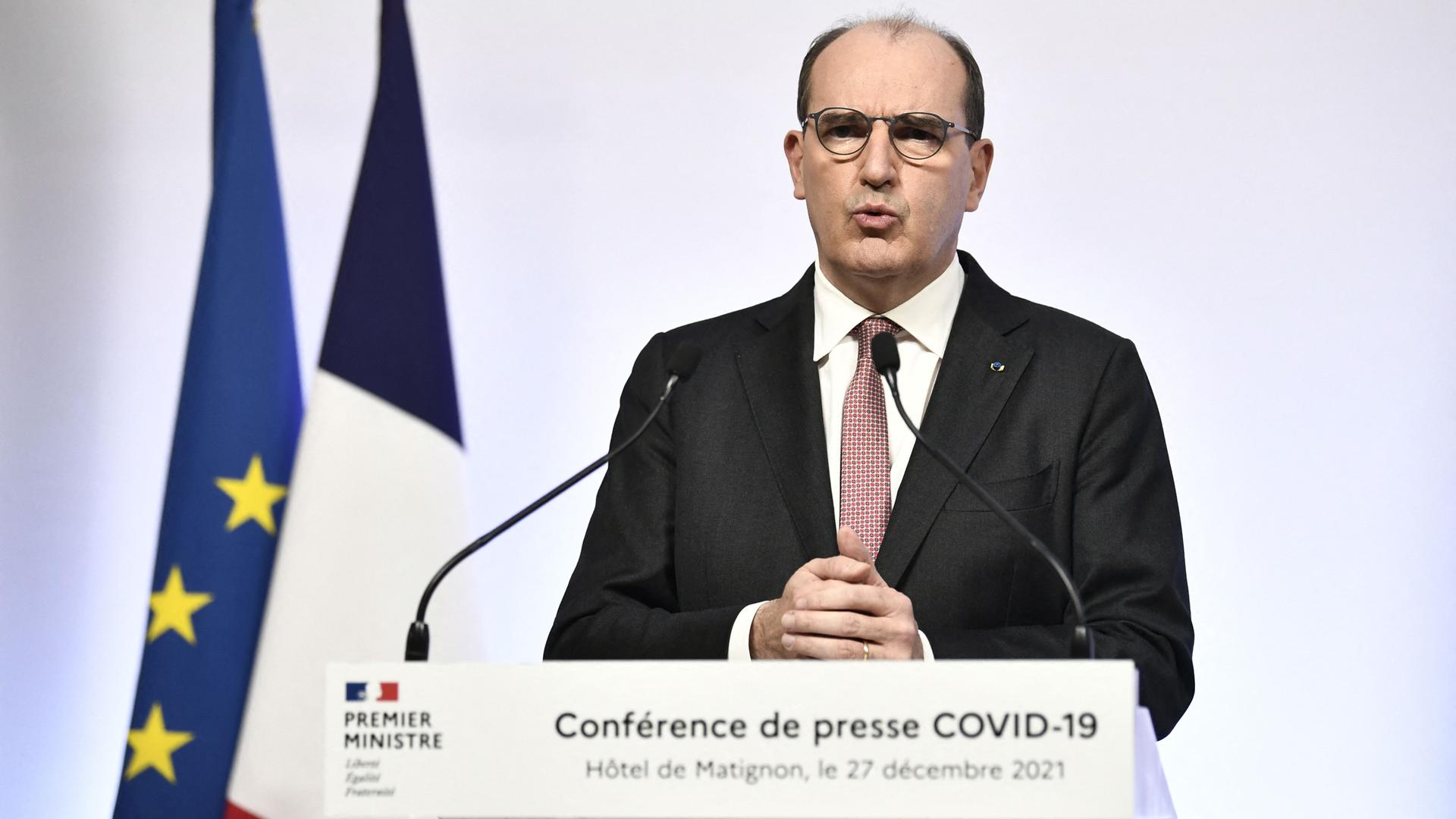 Covid-19 - Frankreichs Premier verkündet Corona-Lockerungen ab Anfang Februar
