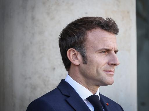 Der französische Staatspräsident Emmanuel Macron 