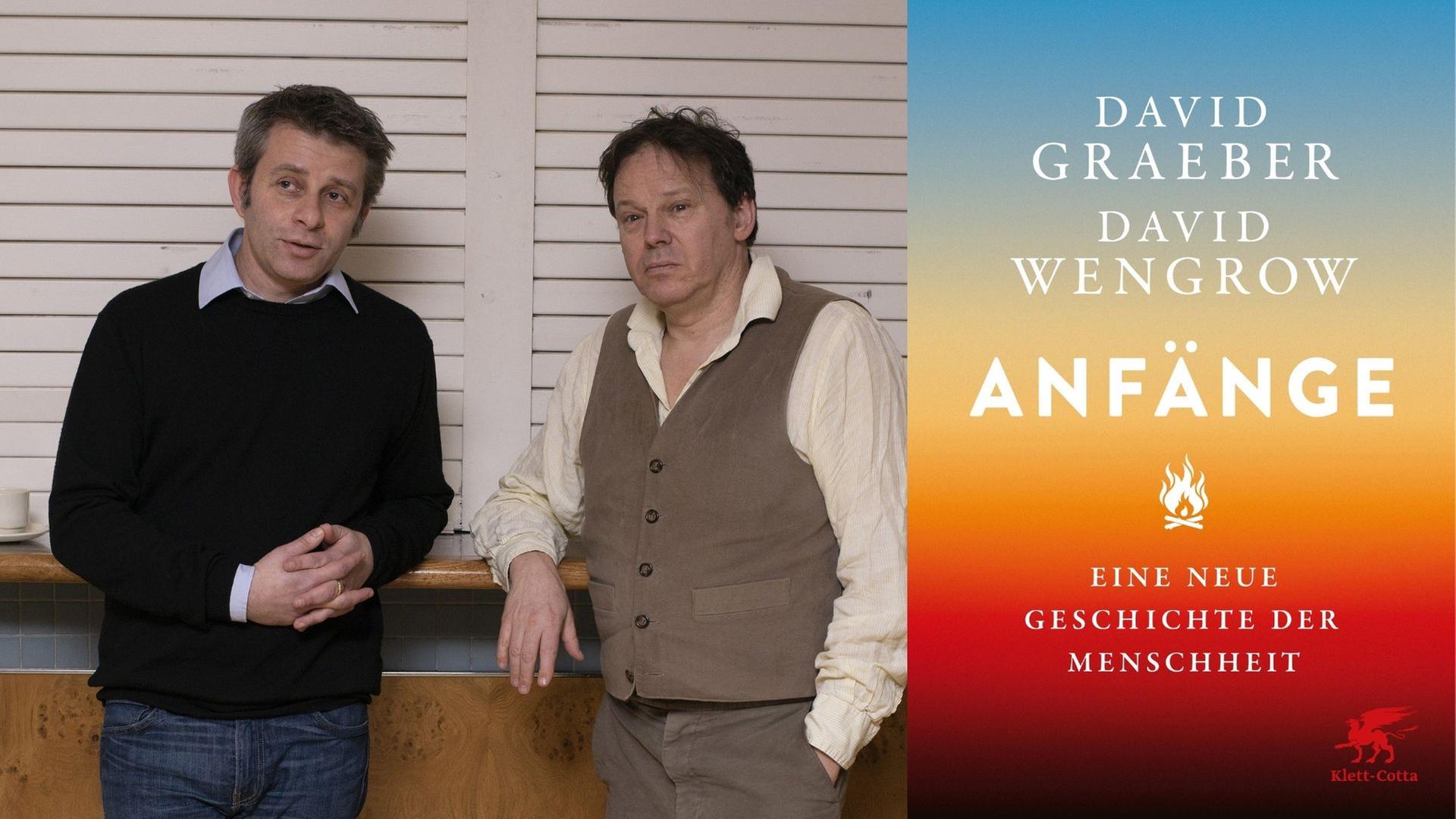 David Wengrow (links) und David Graeber (rechts) haben eine "Neue Geschichte der Menschheit“ geschrieben. David Wengrow (links) und David Graeber (rechts) haben eine "Neue Geschichte der Menschheit“ geschrieben.