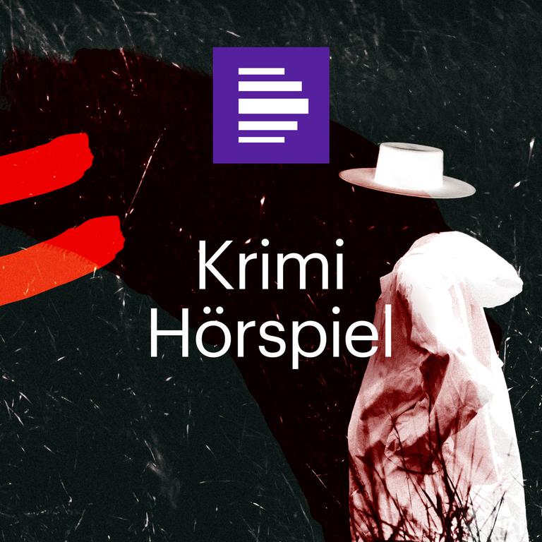 Das Bild zeigt eine Gestalt mit Mantel und Hut in der Dunkelheit. Der Krimi-Hörspiel-Podcast von Deutschlandfunk Kultur Das Bild zeigt eine Gestalt mit Mantel und Hut in der Dunkelheit. Der Krimi-Hörspiel-Podcast von Deutschlandfunk Kultur