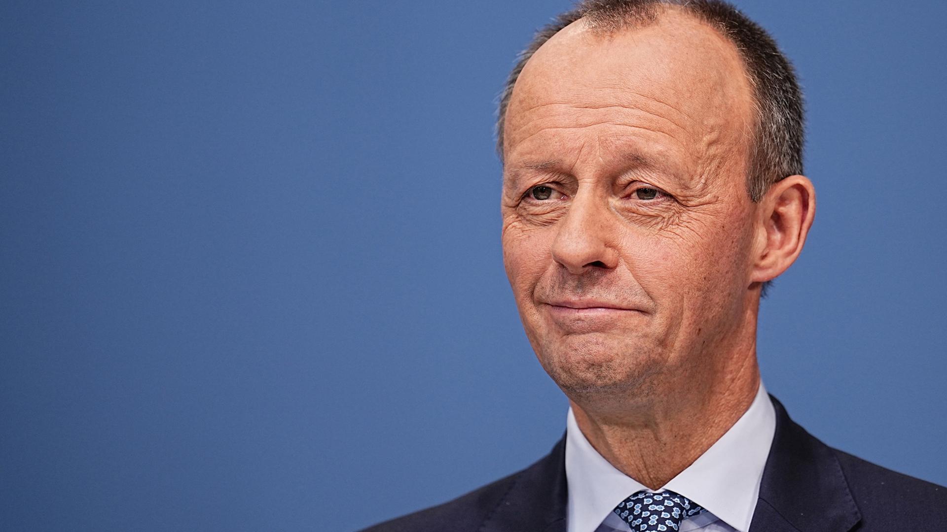 Friedrich Merz nach dem gewonnenen Mitgliederentscheid über den künftigen CDU-Vorsitz im Konrad-Adenauer-Haus Friedrich Merz nach dem gewonnenen Mitgliederentscheid über den künftigen CDU-Vorsitz im Konrad-Adenauer-Haus