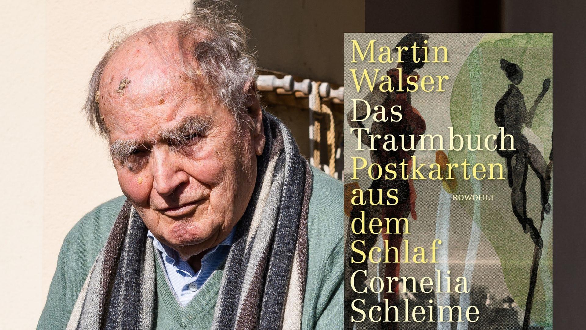 Der Autor Martin Walser und sein "Traumbuch. Postkarten aus dem Schlaf"