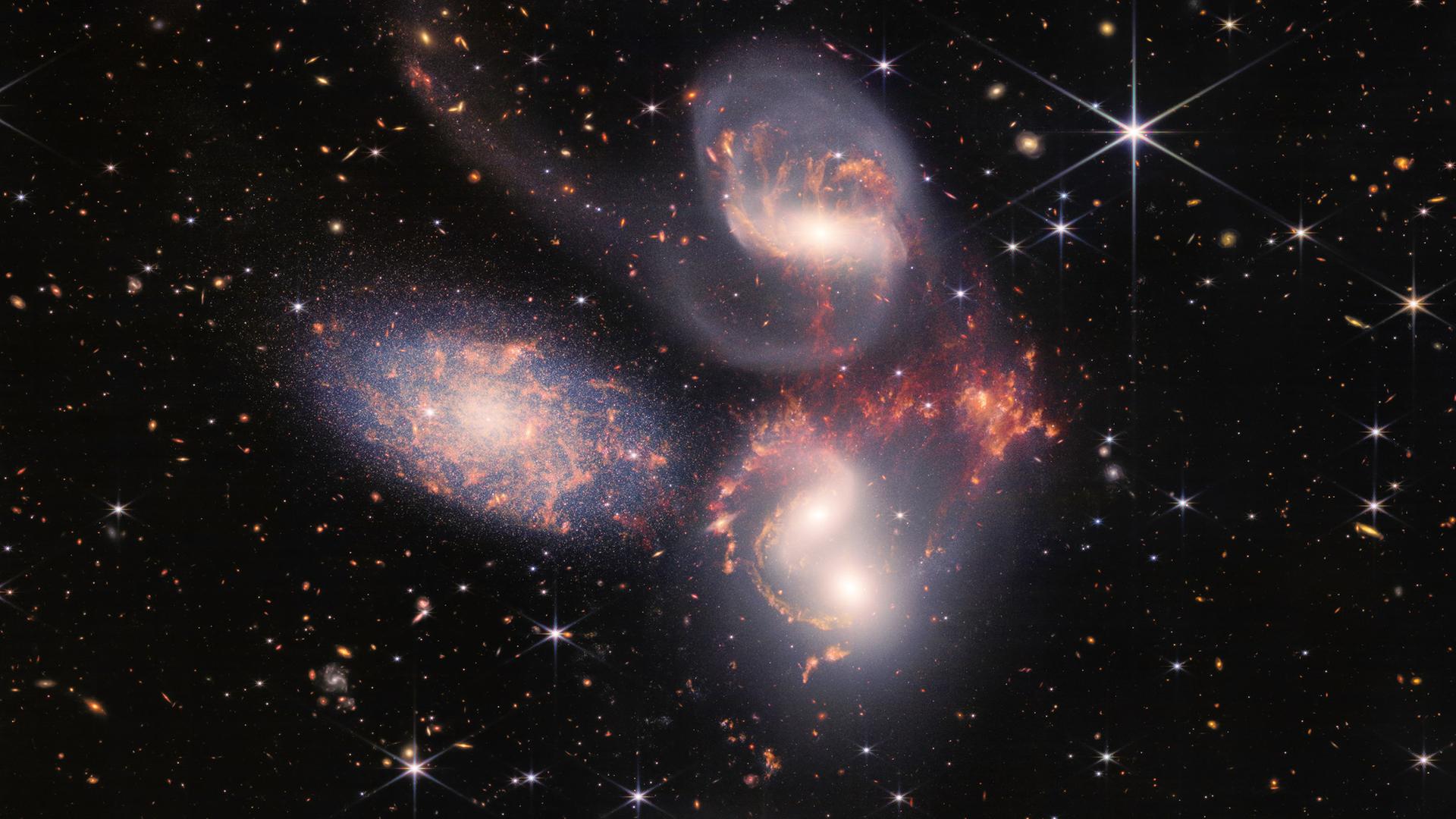 Auch in der Astronomie kommt es immer wieder zu Vorwürfen der Belästigung gegen einzelne Forscher. Das Bild zeigt die Galaxiengruppe Stephans Quintett. Auch in der Astronomie kommt es immer wieder zu Vorwürfen der Belästigung gegen einzelne Forscher. Das Bild zeigt die Galaxiengruppe Stephans Quintett.