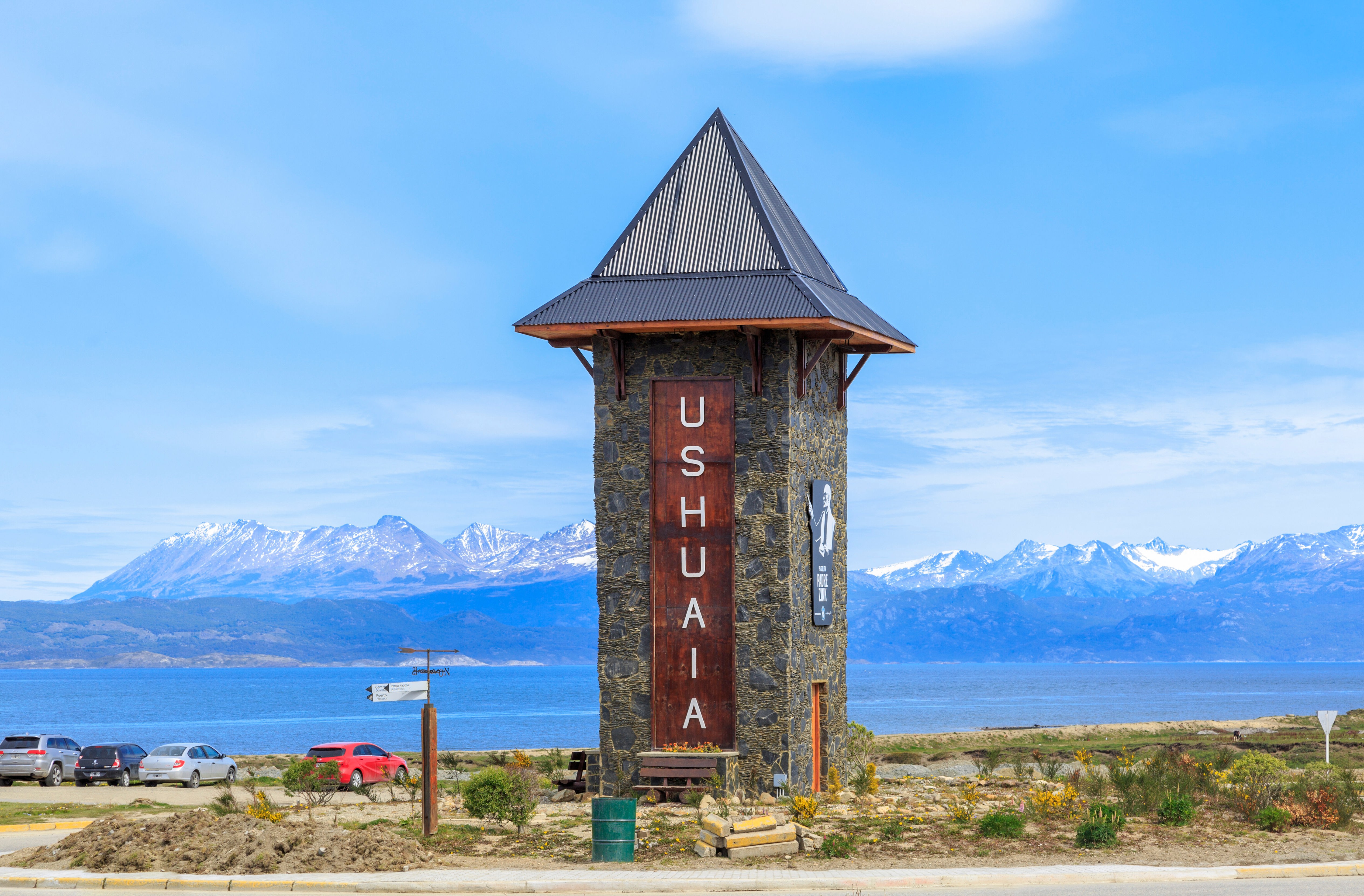 Ushuaia ist die südlichste Stadt Argentiniens und liegt am Beagle-Kanal.