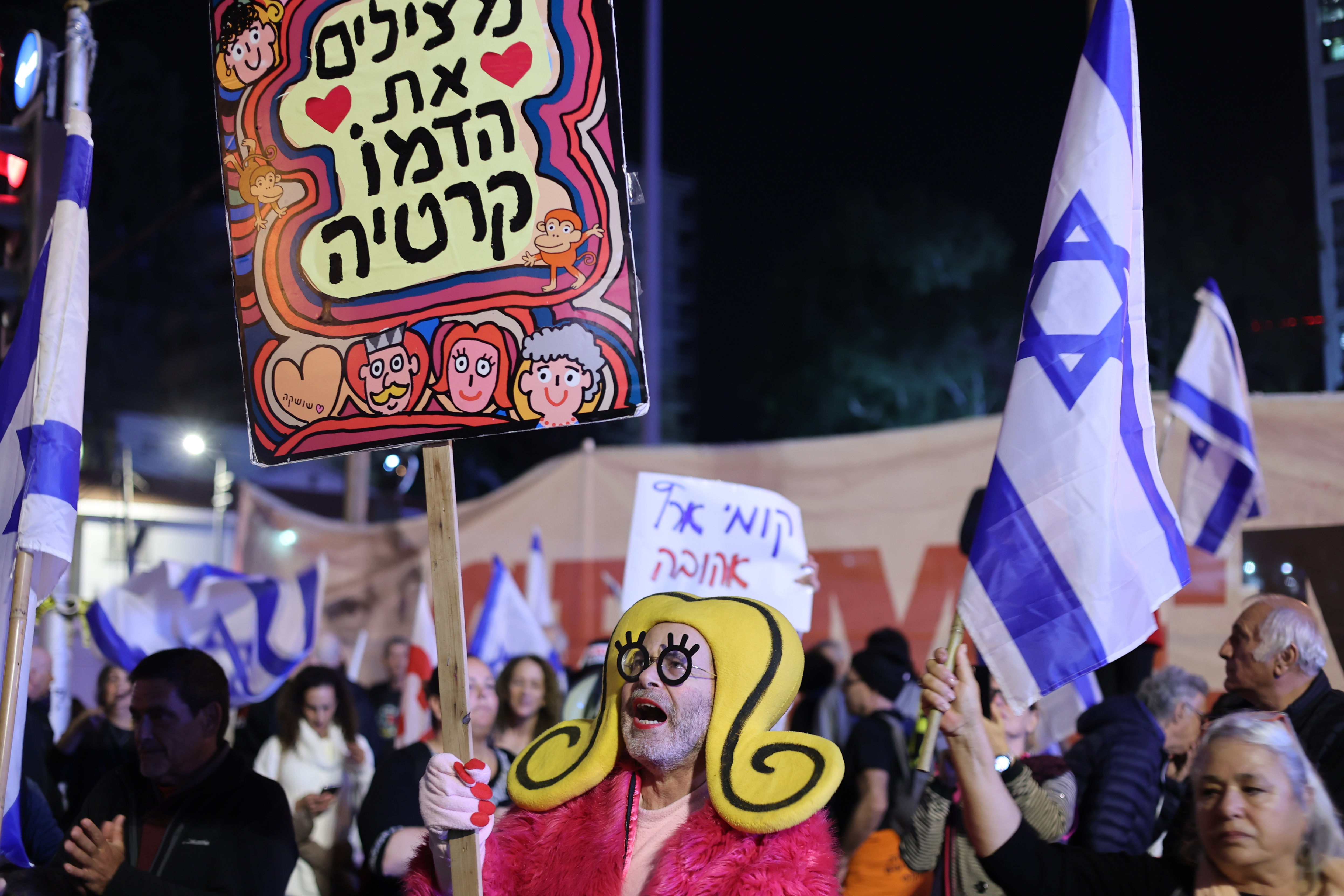 Israel - Erneut Proteste in Tel Aviv gegen Regierung