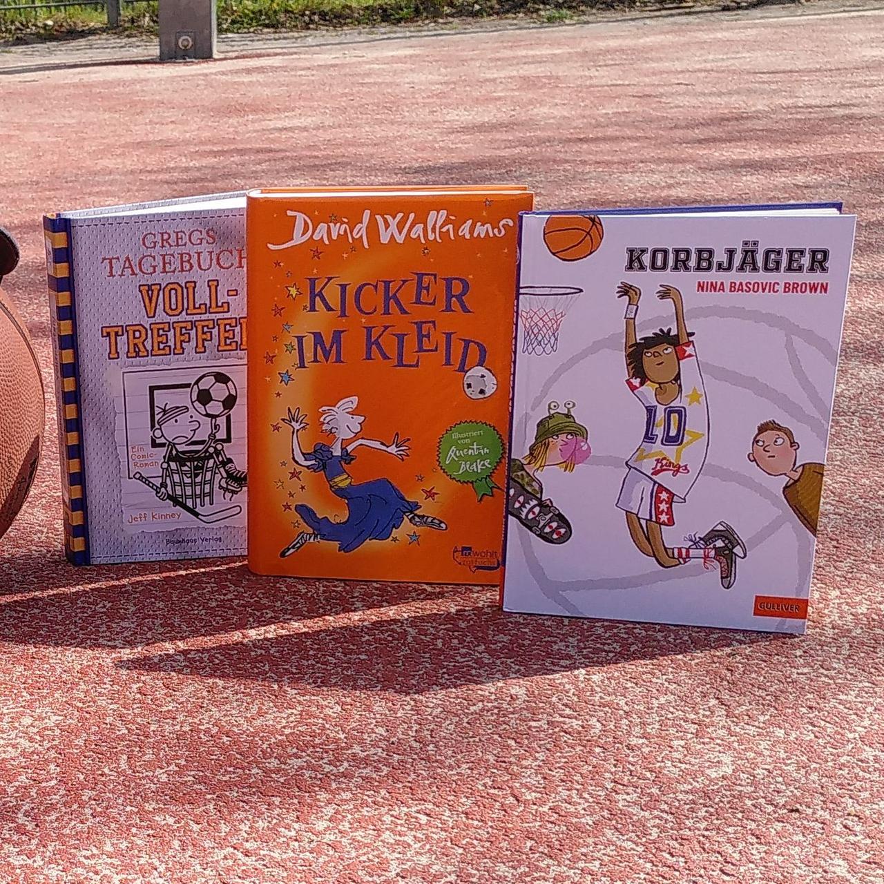 Vier aktuelle Kinderbücher – Mehr Sport, mehr Lesen!