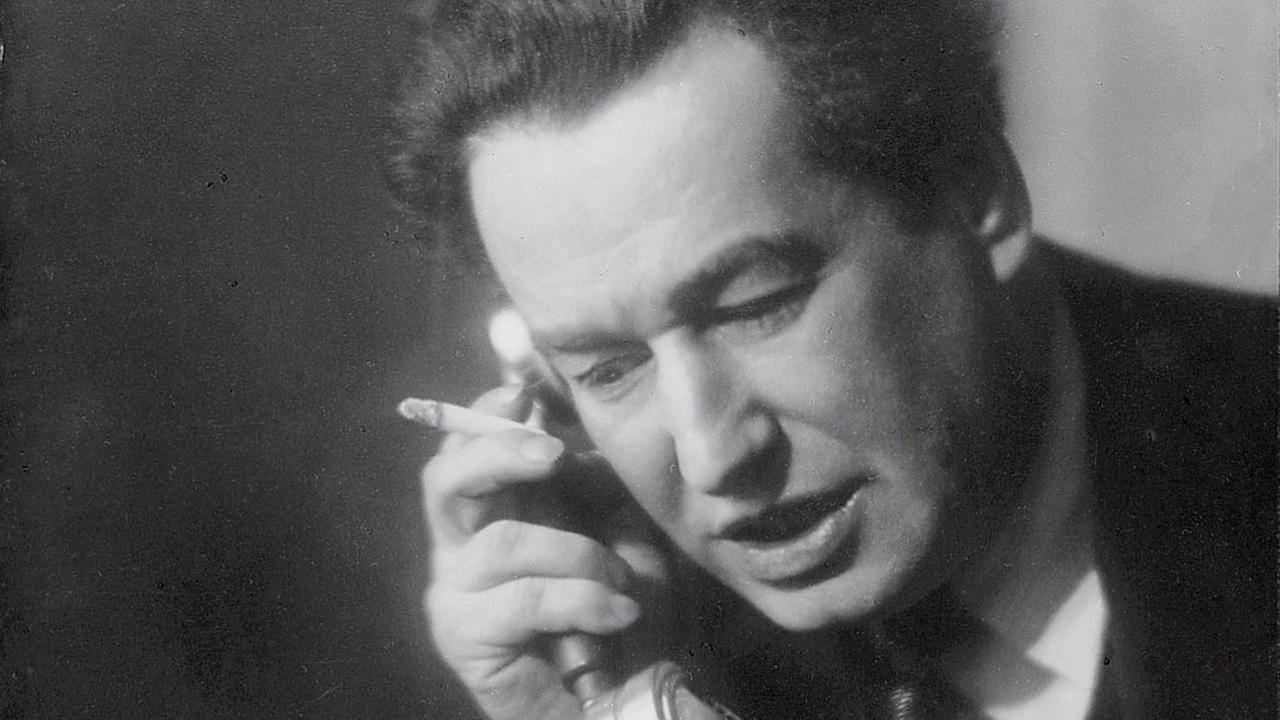 Der Schriftsteller Egon Erwin Kisch um 1930