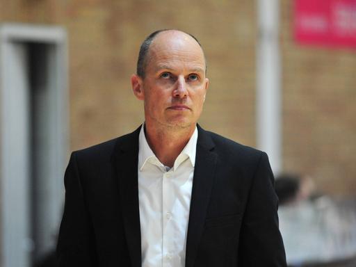 Harald Janson, der Basketball-Trainer des USC Eisvögel Freiburg 