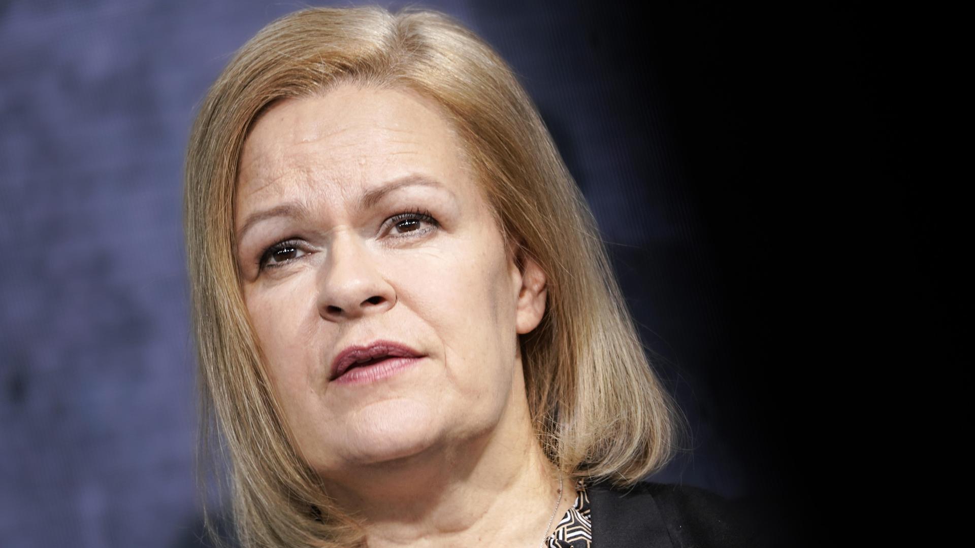 KriegsFlüchtlinge Nancy Faeser (SPD)