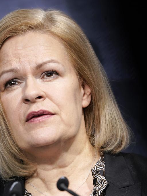 Bundesinnenministerin Nancy Faser (SPD)