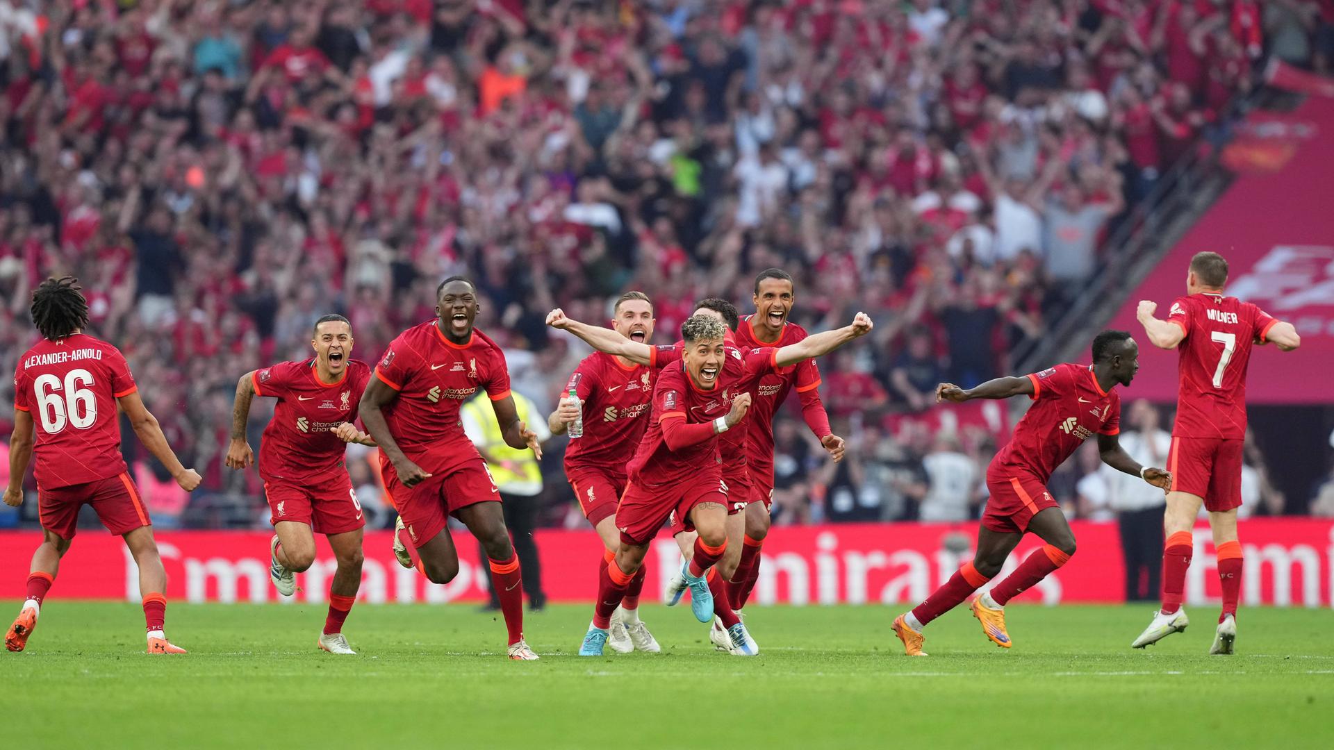 England - FC Liverpool gewinnt erstmals mit Klopp den FA-Cup - 6:5 im Elfmeterschießen gegen Chelsea