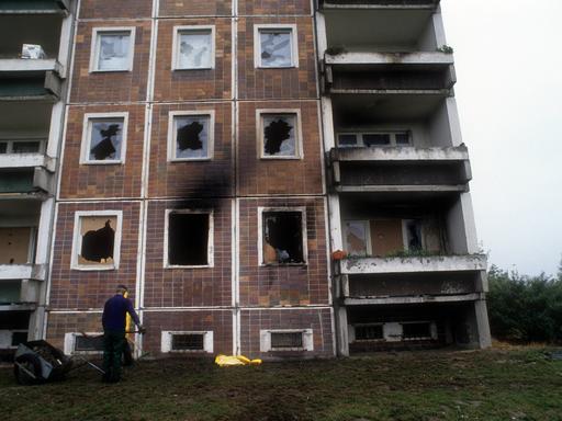 Folgen der rassistischen Ausschreitungen in Rostock-Lichtenhagen 1992