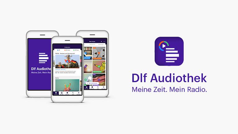 Die Dlf Audiothek App ist in den Appstores von Apple und Google zum kostenlosen Download erhältlich.