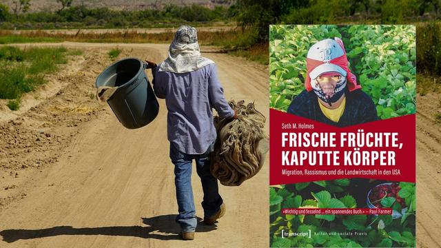 Seth M. Holmes schreibt über mexikanische Wanderarbeiter in den USA, die nicht nur frische Früchte für die globalisierten Märkte ernten, sondern auch Ressentiments und Diskriminierung:  „Frische Früchte, kaputte Körper: Migration, Rassismus und die Landwirtschaft in den USA“