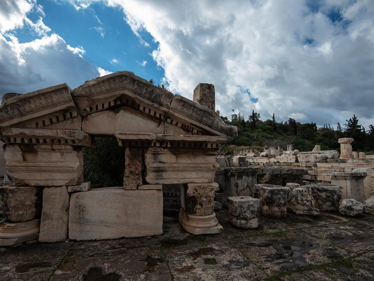 Archäologische Stätte in Elefsina