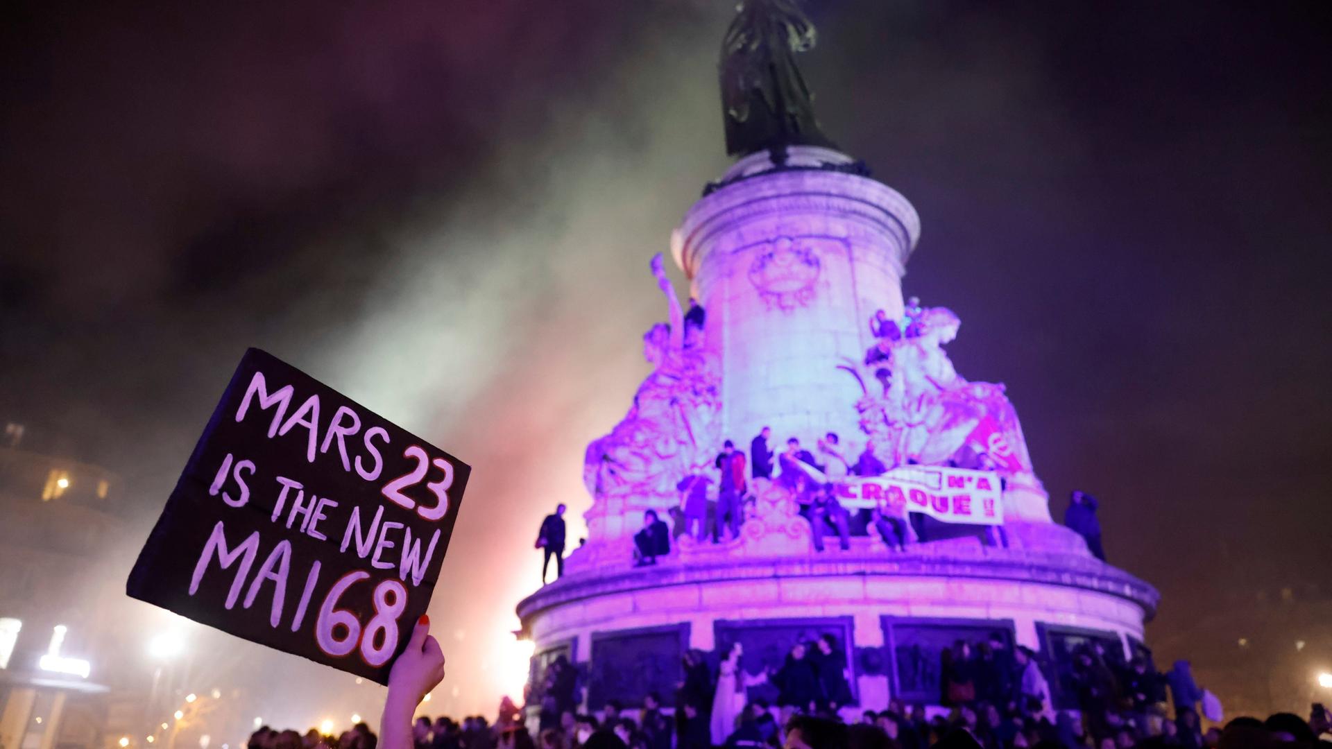 Frankreich - Erneut Proteste gegen Rentenreform