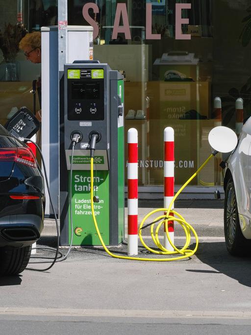 Ladestation für Elektro-Autos in Düsseldorf