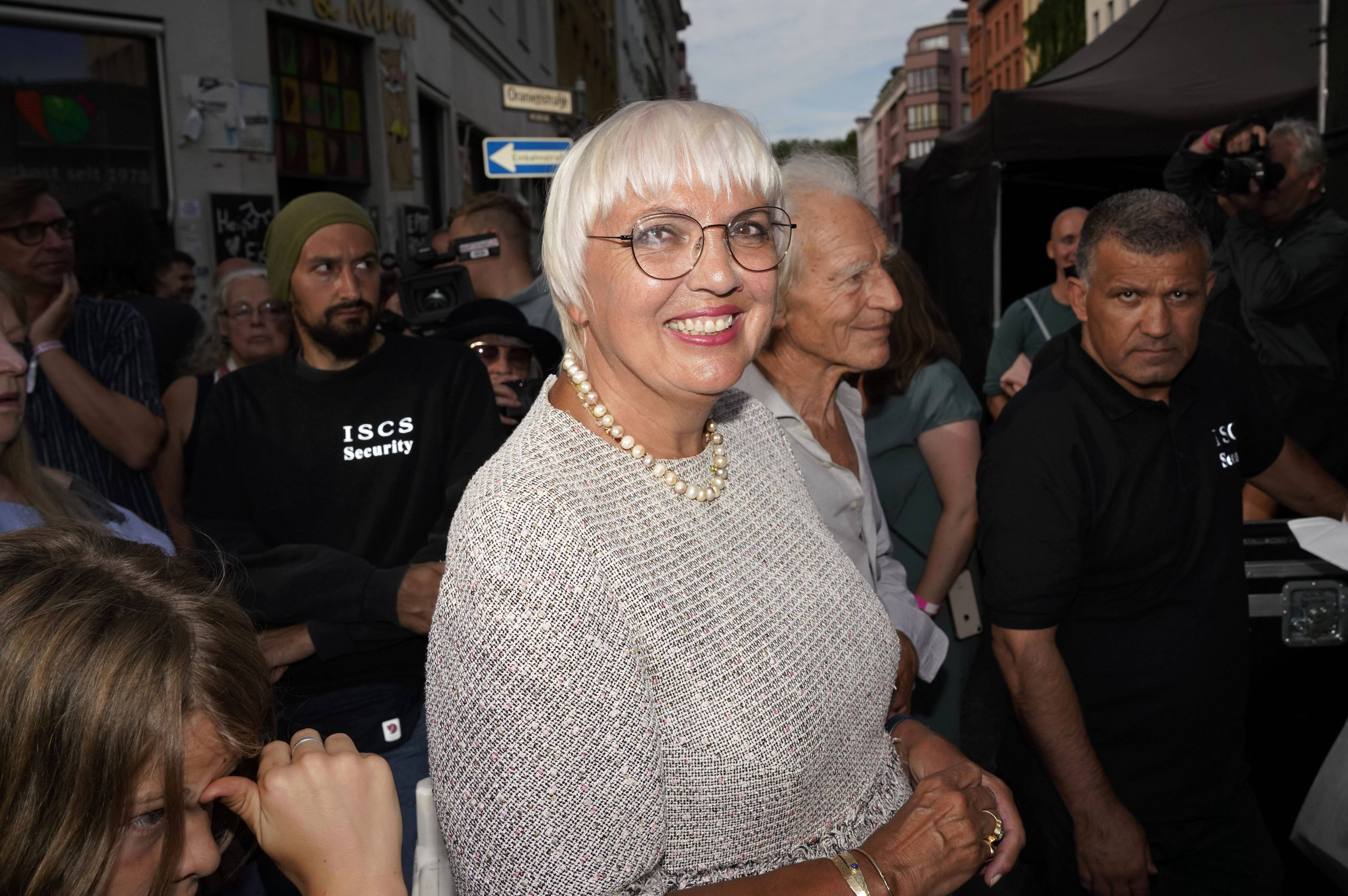 Claudia Roth zur Eröffnung des Rio Reiser Platzes "Mein Name ist