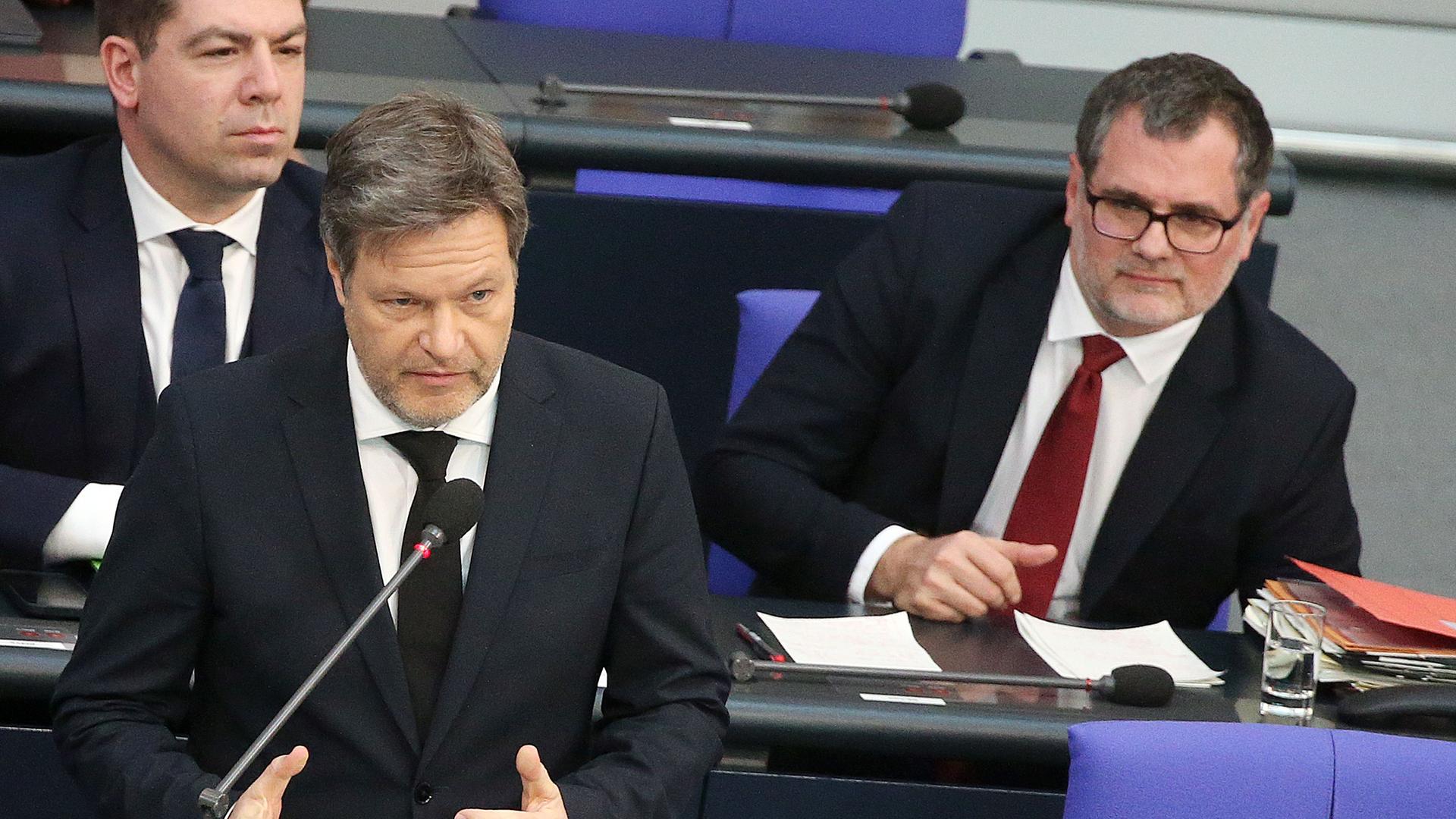 Bundestag - Habeck fordert Konkretisierungen zu grünem EU-Subventionspaket