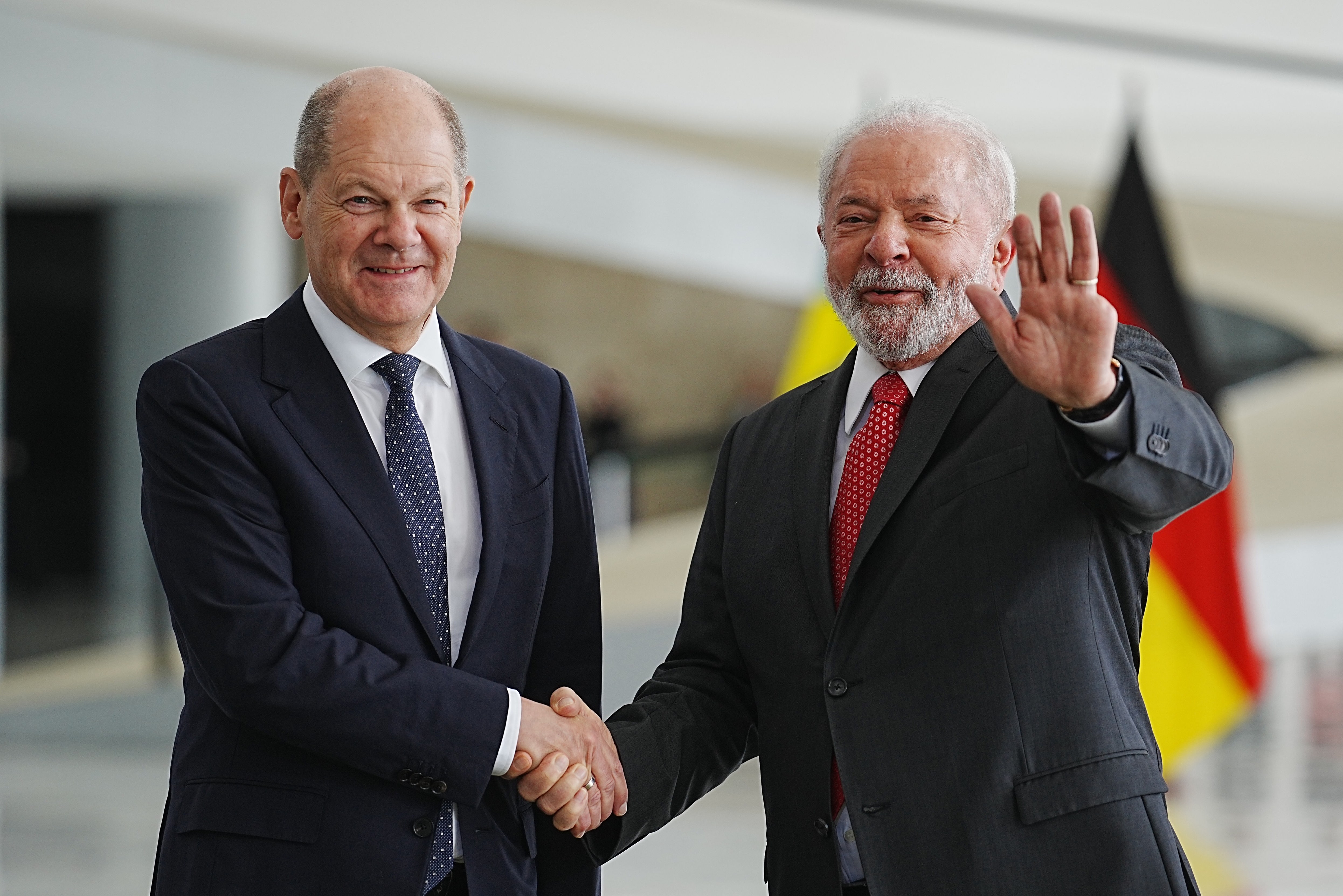 Treffen mit Lula da Silva - Scholz sieht wichtige Rolle Brasiliens bei ökologischem Umbau der globalen Wirtschaft