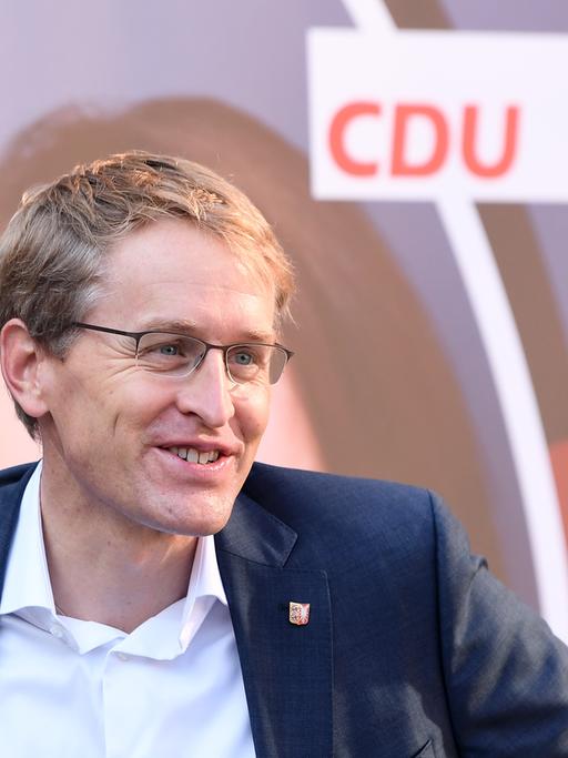 Ministerpräsident des Landes Schleswig-Holstein und Wahlsieger Daniel Günther (CDU).