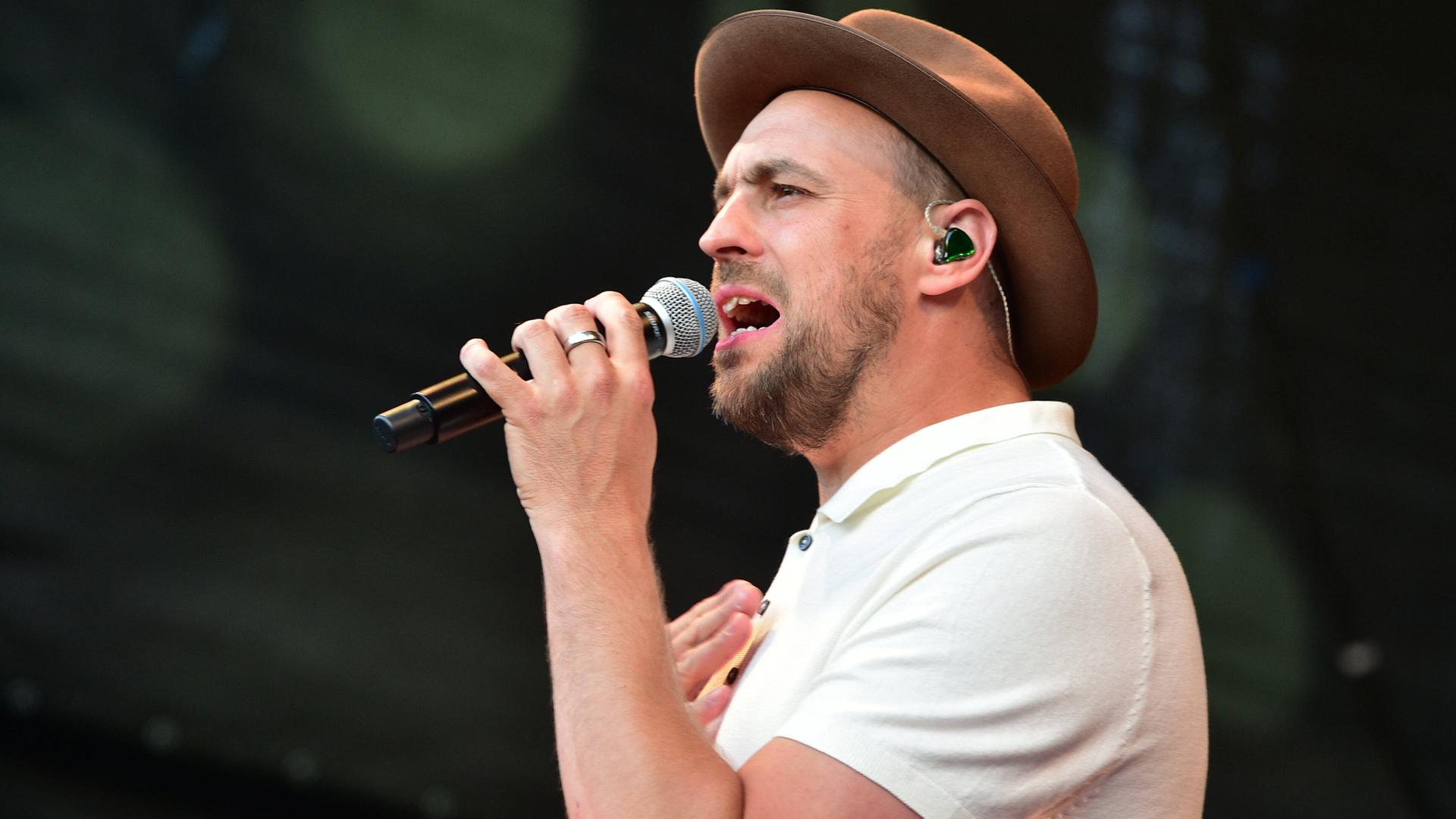 Beim Sarbrücker Kultstadtfest tritt am Samstag 16.7.2022 Max Mutzke mit dem Saarländischen Staatsorchester auf. Beim Sarbrücker Kultstadtfest tritt am Samstag 16.7.2022 Max Mutzke mit dem Saarländischen Staatsorchester auf.