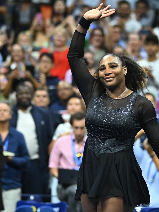 Serena Williams bedankt sich zum Abschied bei ihren Fans 