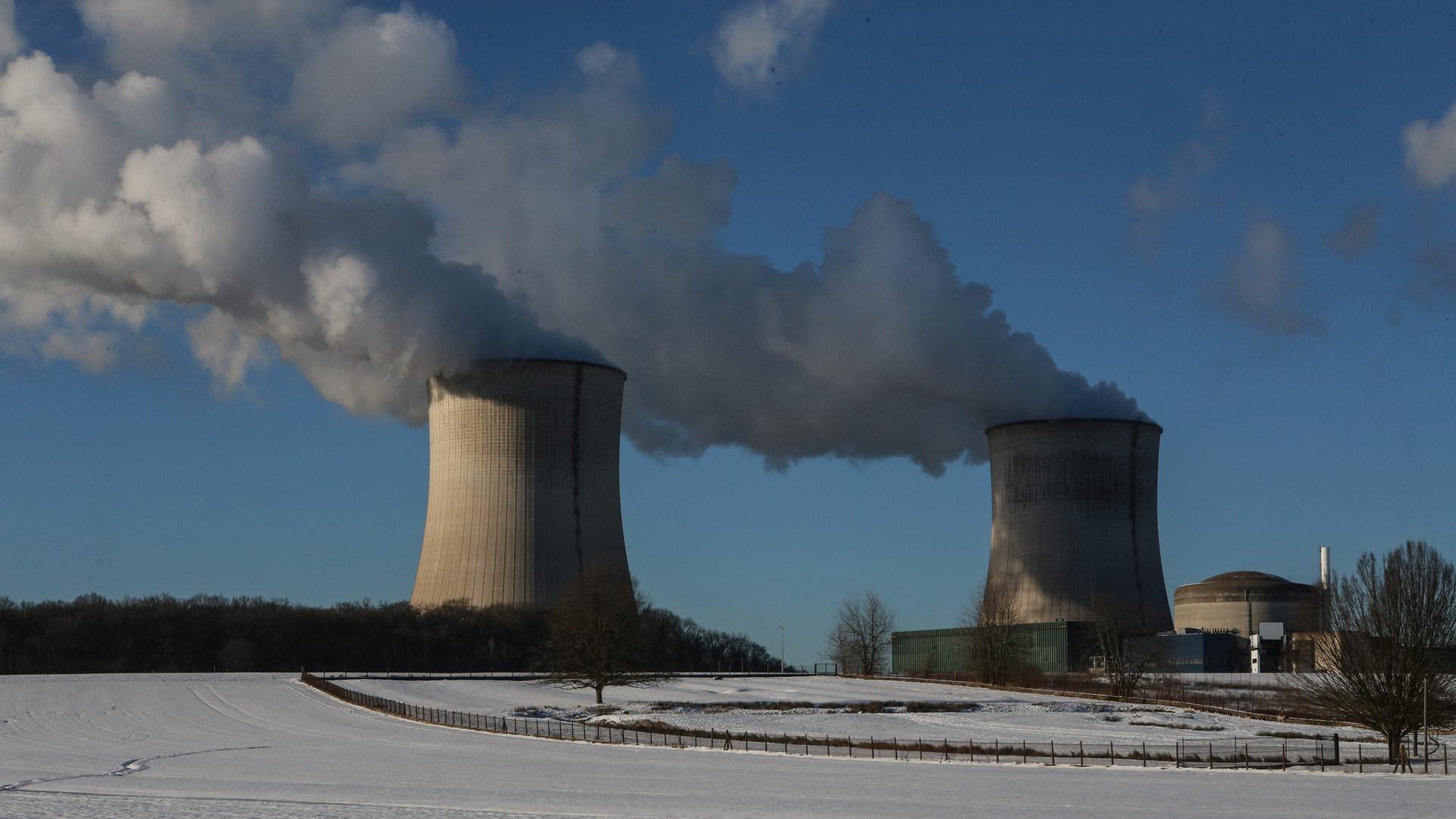 Das französische Atomkraftwerk Cattenom
