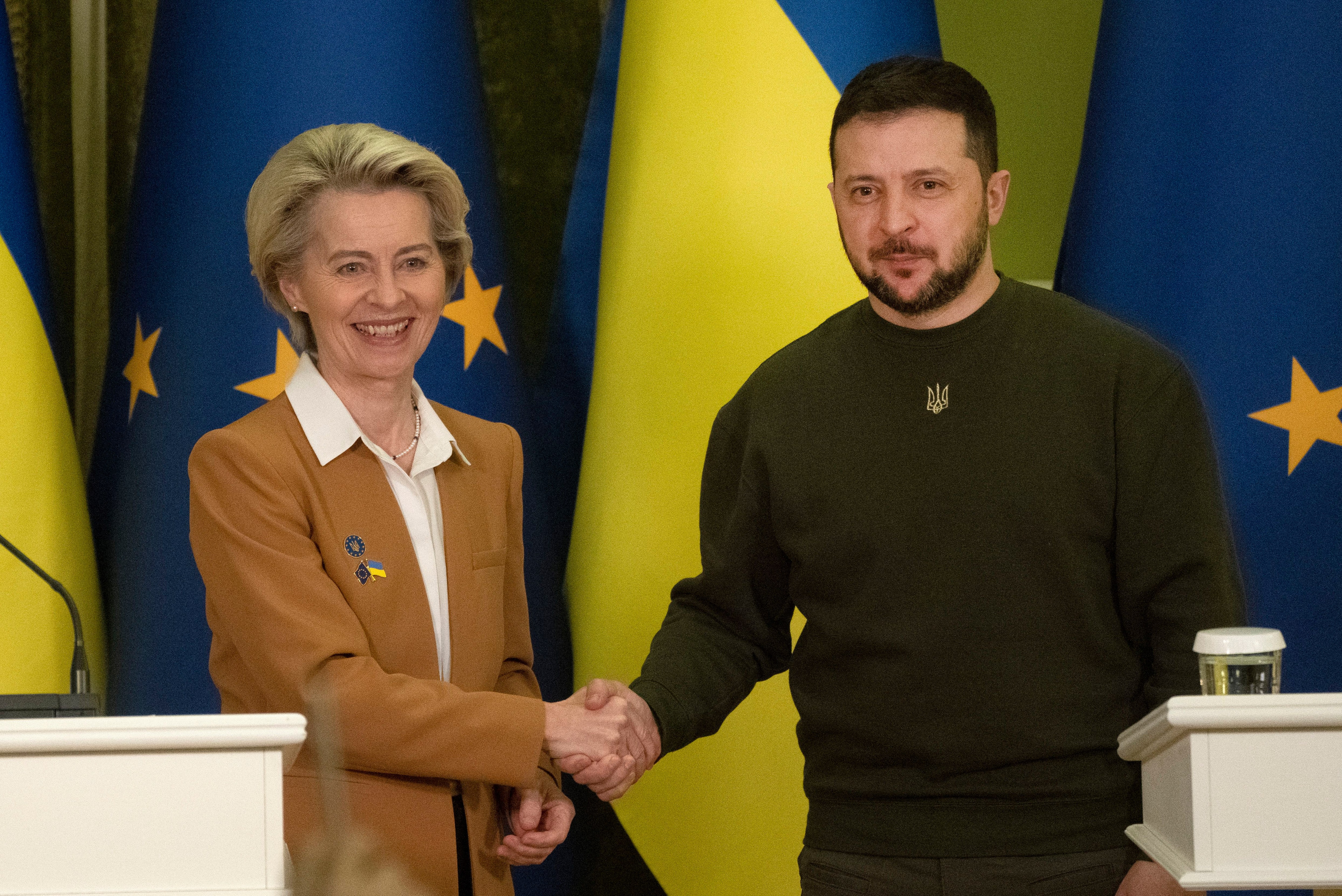 Ukraine - Selenskyj für rasche Verhandlungen über EU-Beitritt