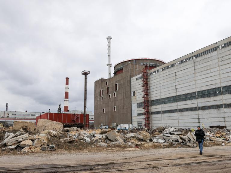 Das ukrainische Atomkraftwerk Saporischschja
