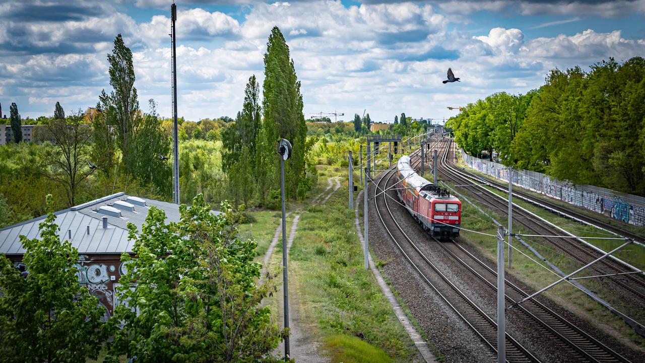 Blick auf das Areal des Bauprojekts "Pankower Tor" zwischen Pasewalker Straße, Damerowstraße und Granitzstraße in Heinersdorf im Bezirk Pankow. Blick auf das Areal des Bauprojekts "Pankower Tor" zwischen Pasewalker Straße, Damerowstraße und Granitzstraße in Heinersdorf im Bezirk Pankow.