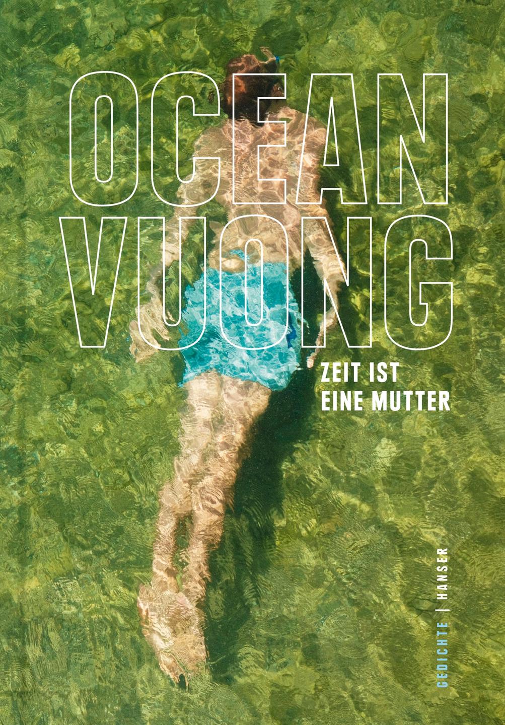 Das Cover zeigt das Gemälde eines schwimmenden Mannes im Pool.