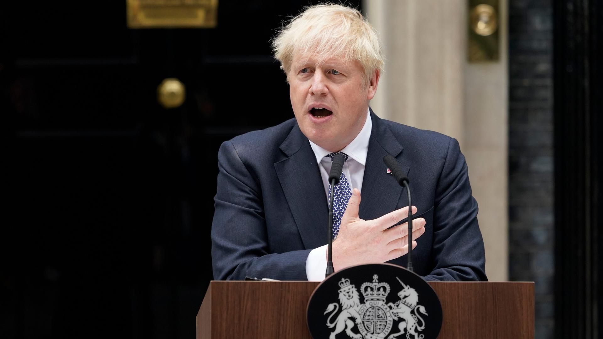 Großbritannien - Ex-Premier Boris Johnson räumt falsche Angaben zu "Partygate" ein