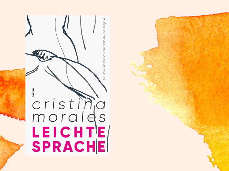 Das Cover des Buches "Leichte Sprache" von Christina Morales zeigt die Illustration einer Frau.