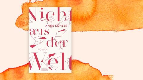 Buchcover von Nicht aus dieser Welt von Anne Köhler auf einem pastell farbig illustrierten Hintergrund.