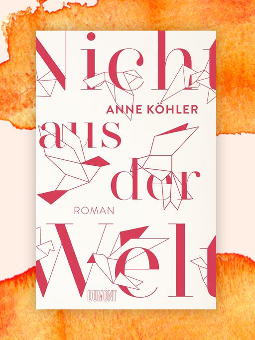 Buchcover von Nicht aus dieser Welt von Anne Köhler auf einem pastell farbig illustrierten Hintergrund.