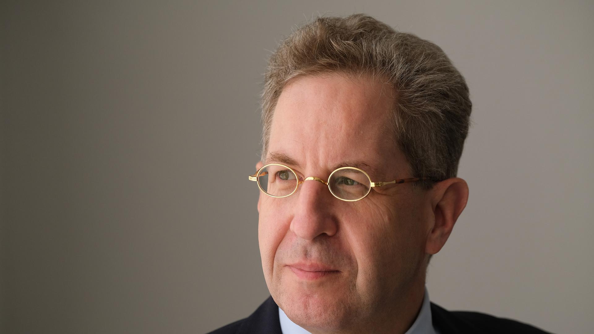 Hans-Georg Maassen am 29. August 2019 bei einer Pressekonferenz in Berlin Hans-Georg Maassen am 29. August 2019 bei einer Pressekonferenz in Berlin