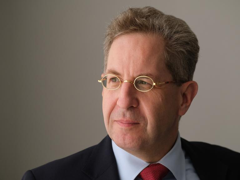 Hans-Georg Maassen am 29. August 2019 bei einer Pressekonferenz in Berlin
