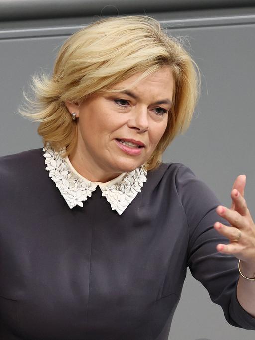 Julia Klöckner (CDU) spricht im Deutschen Bundestag