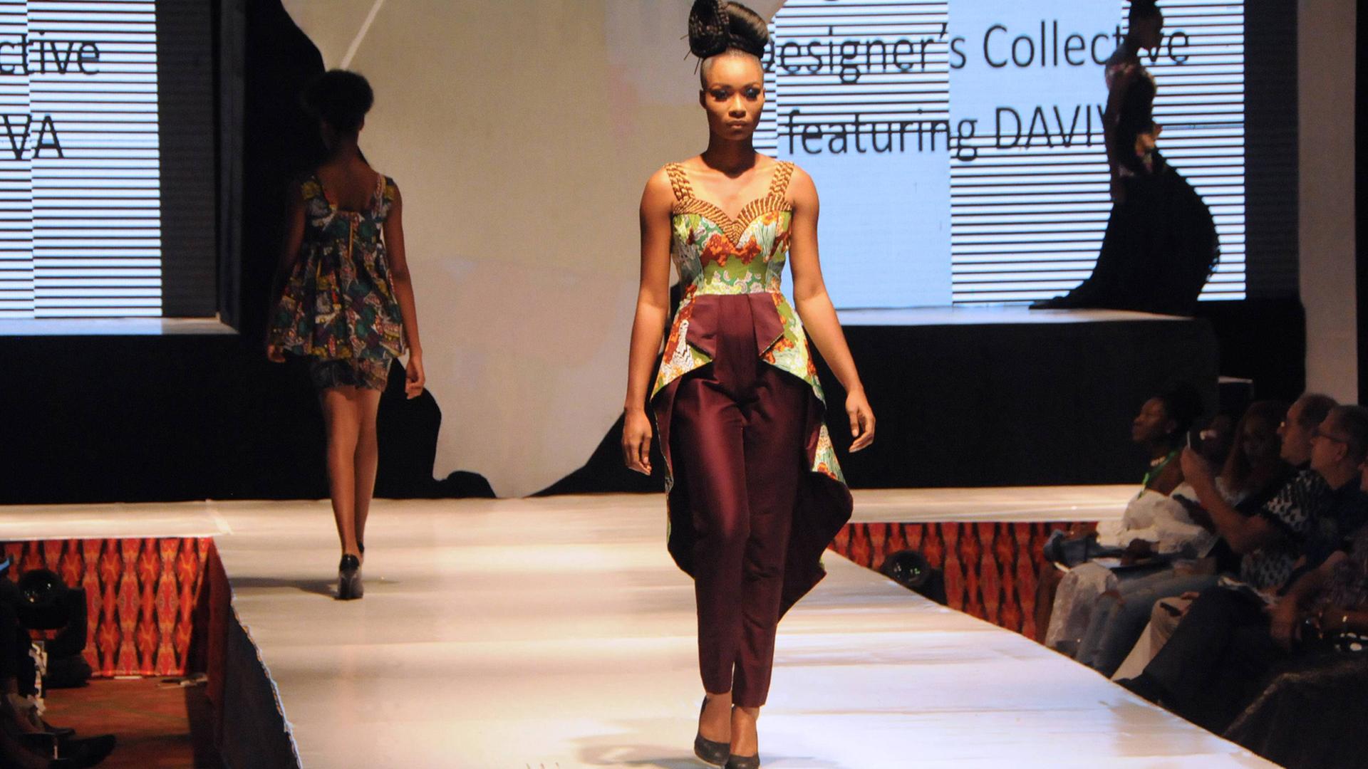 Die Lagos Fashion Week im Jahr 2016. Die Lagos Fashion Week im Jahr 2016.
