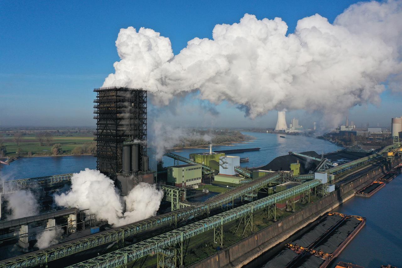 Kokerei von Thyssenkrupp in Duisburg, NRW Kokerei von Thyssenkrupp in Duisburg, NRW