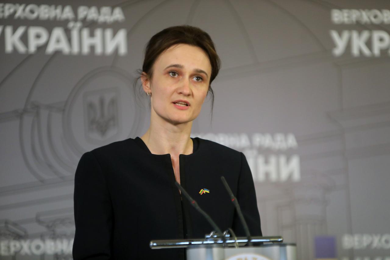 Parlamentspräsidentin Viktorija Cmilyte-Nielsen