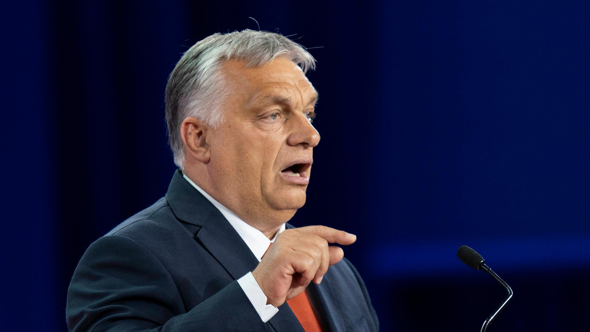 Ungarns Ministerpräsident Viktor Orban Ungarns Ministerpräsident Viktor Orban