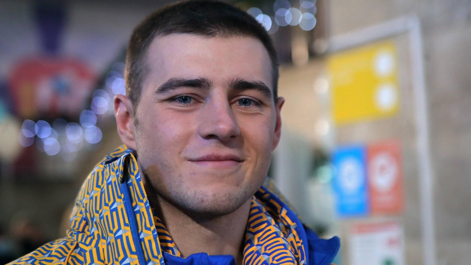 Der ukrainische Skeleton-Pilot Vladyslav Heraskevych betreibt eine eigene Hilfsorganisation für die Opfer des Ukraine-Krieges.