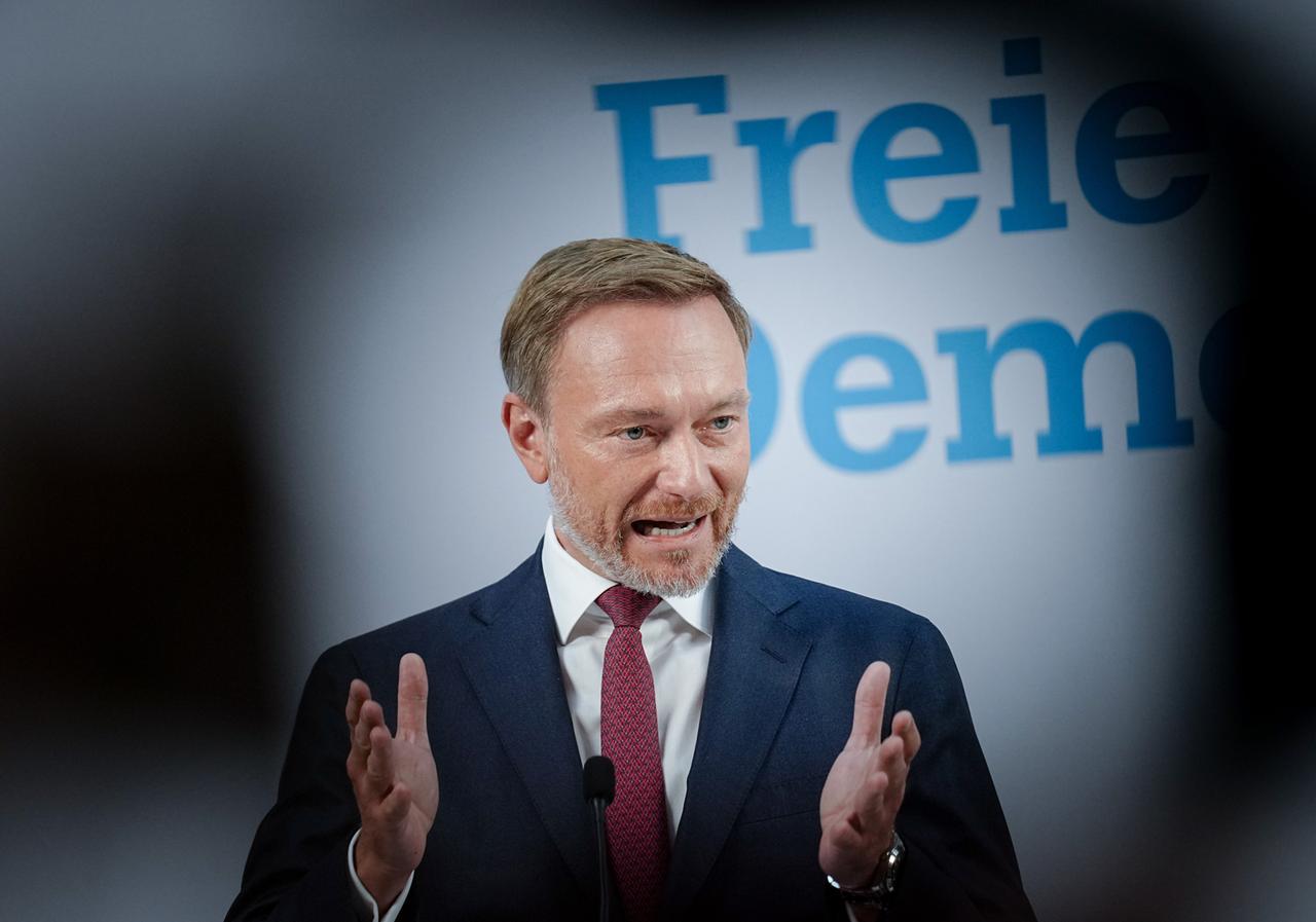 Christian Lindner (FDP), Bundesminister der Finanzen und FDP-Bundesvorsitzender Christian Lindner (FDP), Bundesminister der Finanzen und FDP-Bundesvorsitzender