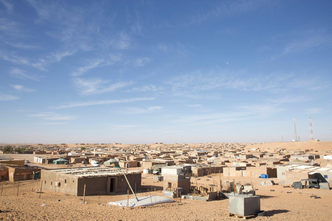 Saharaui-Flüchtlingscamp auf algerischem Gebiet