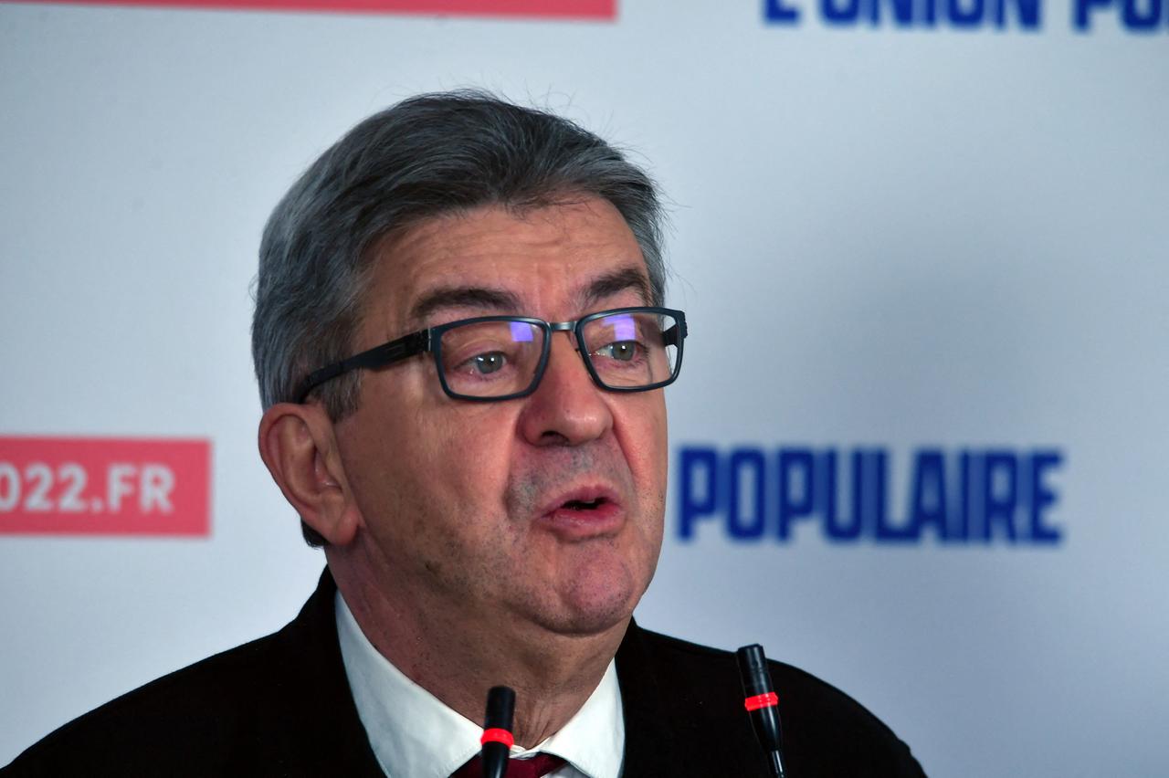 Jean-Luc Mélenchon ist Chef der äußersten Linken im französischen Parlament Jean-Luc Mélenchon ist Chef der äußersten Linken im französischen Parlament