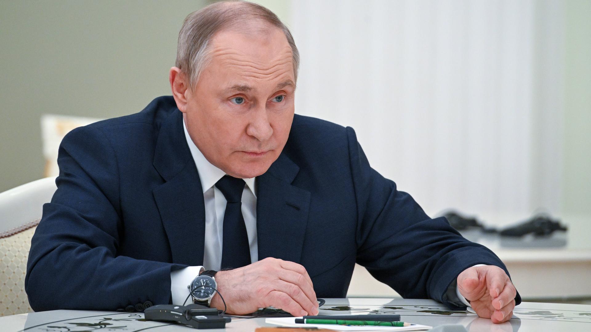 Wladimir Putin im Porträt Wladimir Putin im Porträt