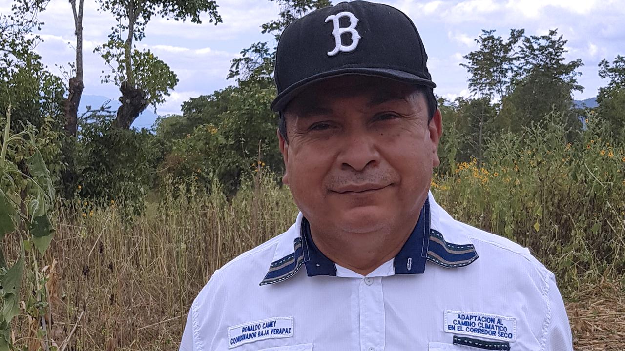 Ronaldo Bernadino vom Umweltministerium Guatemala