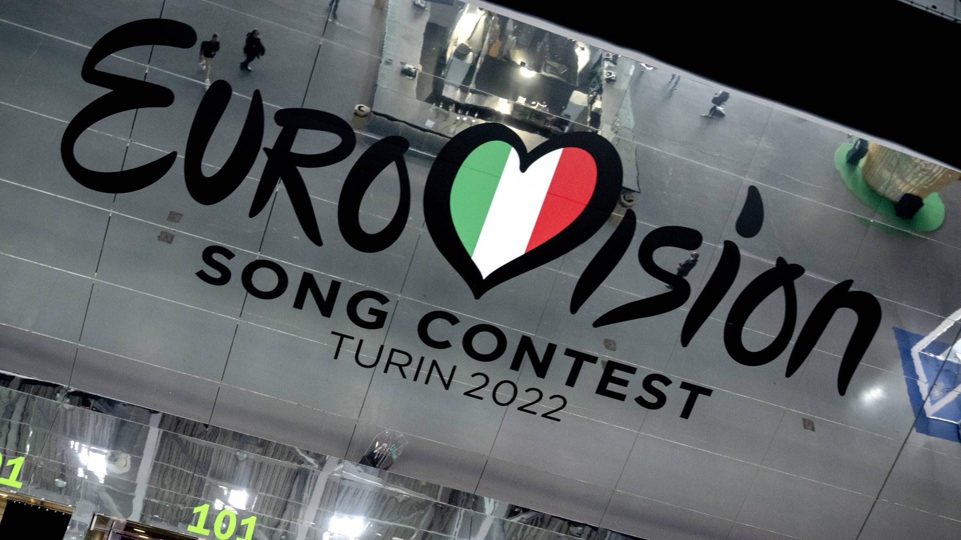 Logo des Eurovision Song Contest 2022. Logo des Eurovision Song Contest 2022.